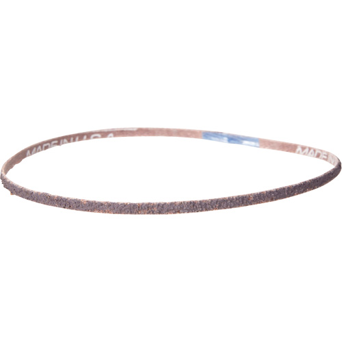 Courroie en toile pour ponceuse Metalite, 3/8" la x 13" lo, Oxyde d'aluminium, Grain Cors&eacute;/P80 TGS INDUSTRIEL