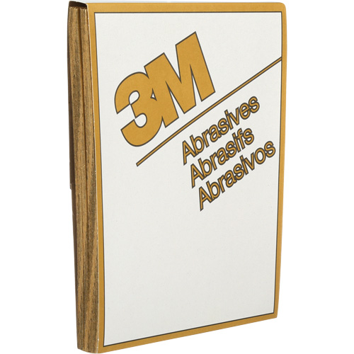 Disque abrasif dor&eacute; en rouleau de papier Stikit, 9" x 11", Grain P100, Oxyde d'aluminium TGS INDUSTRIEL