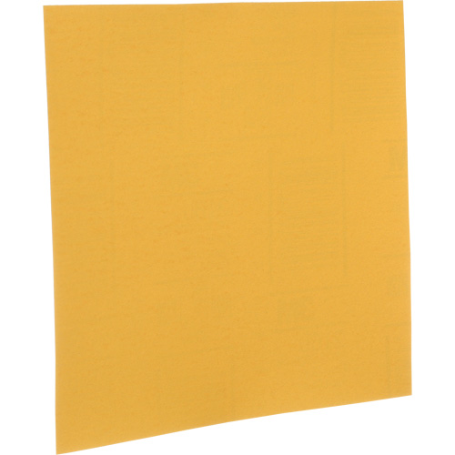 Disque abrasif dor&eacute; en rouleau de papier Stikit, 9" x 11", Grain P100, Oxyde d'aluminium TGS INDUSTRIEL
