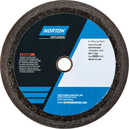 Gemini&reg; Non-Reinforced Portable Snagging Wheel TGS INDUSTRIEL