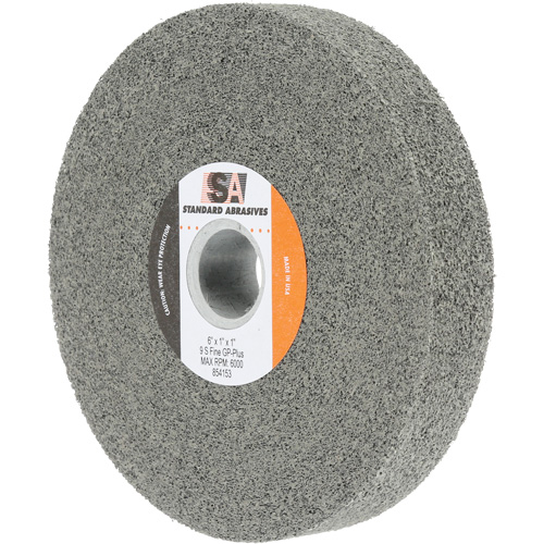 Standard Abrasives General Purpose Plus Wheel, 6" x 1", 1" Arbor, Silicon Carbide TGS INDUSTRIEL