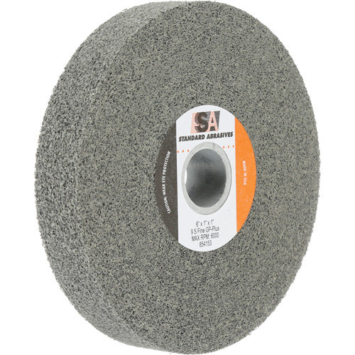 Standard Abrasives General Purpose Plus Wheel, 6" x 1", 1" Arbor, Silicon Carbide TGS INDUSTRIEL