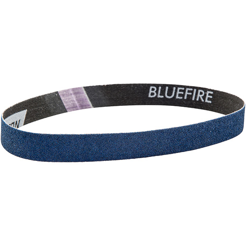 BlueFire&reg; File Belt, 3/4" W x 20-1/2" L, Zirconia Alumina, 120 Grit TGS INDUSTRIEL