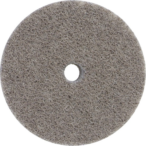 Bear-Tex&reg; Non-Woven Unified Wheel, 3" x 1/4", 3/8" Arbor, Fine Grit, Aluminum Oxide TGS INDUSTRIEL