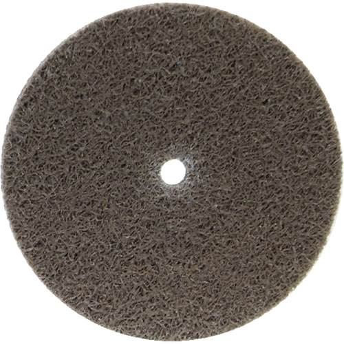 Bear-Tex&reg; Non-Woven Unified Wheel, 3" x 1/4", 3/8" Arbor, Medium Grit, Aluminum Oxide TGS INDUSTRIEL