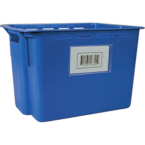 Porte-&eacute;tiquettes Bin Buddy, Autocollant, 1" lo x 3" la TGS INDUSTRIEL