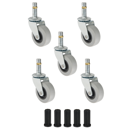 Steel Base Swivel Casters TGS INDUSTRIEL
