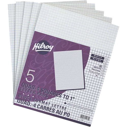 Tablettes de papier blanc TGS INDUSTRIEL