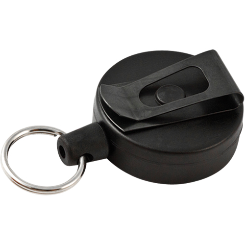 D&eacute;rouleurs de taille moyenne de s&eacute;rie Mid6 #6, Polycarbonate, C&acirc;ble 36", Fixation Agrafe de ceinture TGS INDUSTRIEL