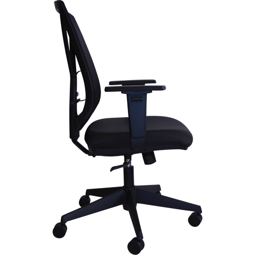 Chaise de bureau Activ A-47 Synchro, Tissu, Noir, Capacit&eacute; 275 lb TGS INDUSTRIEL