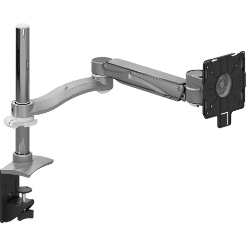 Single Screen Height Adjustable Monitor Arms TGS INDUSTRIEL
