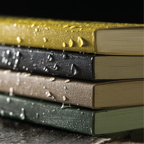 Livre reli&eacute; Field-Flex, Couverture souple, Noir, 128 Pages, 4-5/8" , 7-1/4"  TGS INDUSTRIEL