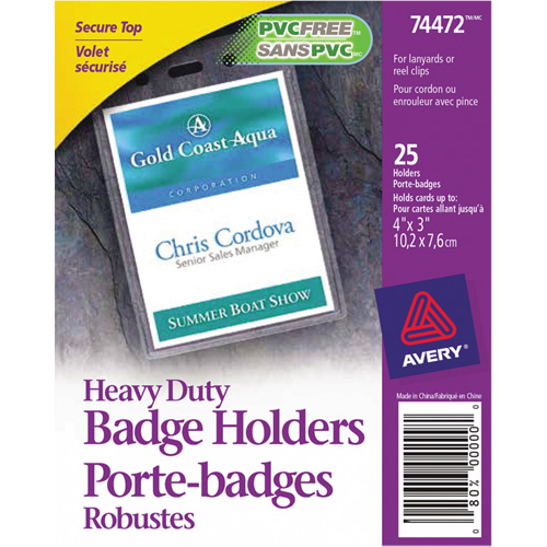 &eacute;tui robuste pour badge TGS INDUSTRIEL