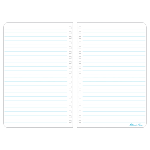 Carnet de notes de poche &agrave; spirale lat&eacute;rale, Couverture souple, Jaune, 64 Pages, 4-5/8" , 7"  TGS INDUSTRIEL