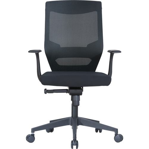 Activ Series Synchro-Tilt Office Chair, Fabric/Mesh, Black, 275 lbs. Capacity TGS INDUSTRIEL