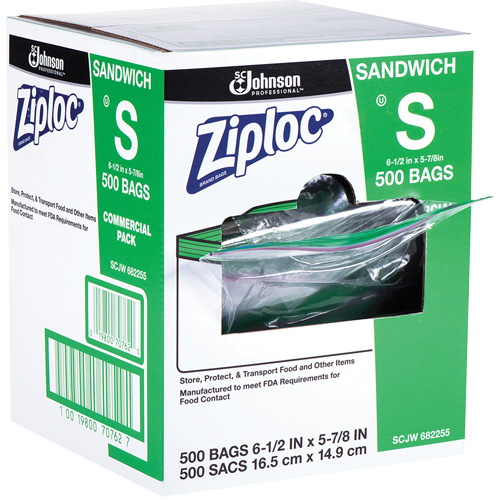 Sacs &agrave; sandwichs Ziploc TGS INDUSTRIEL