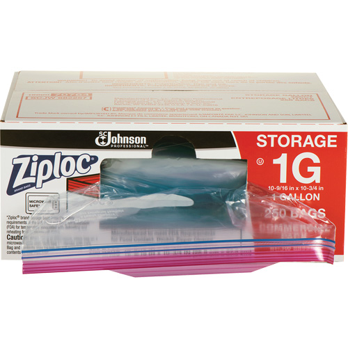 Sacs d'entreposage alimentaire &agrave; double fermeture &agrave; glissi&egrave;re de Ziploc TGS INDUSTRIEL