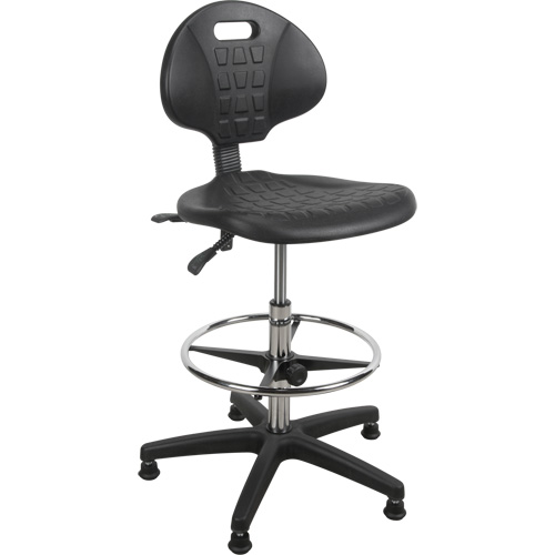 Tabouret robuste et ergonomique, Stationnaire, Ajustable Hauteur, Capacit&eacute; 250 lb TGS INDUSTRIEL