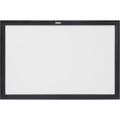 Black MDF Frame Whiteboard, Dry-Erase/Magnetic, 36" W x 24" H TGS INDUSTRIEL