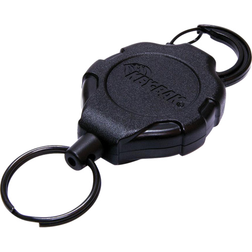 Ratch-It Locking Keychain, Plastic, 48" Cable, Carabiner Attachment TGS INDUSTRIEL