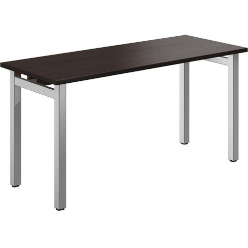 Newland Table Desk, 29-7/10" L x 60" W x 29-3/5" H, Dark Brown TGS INDUSTRIEL