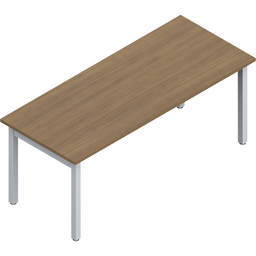 Table bureau Newland, 29-7/10" lo x 72" la x 29-3/5" h, Cerise TGS INDUSTRIEL