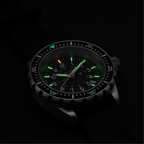 Grande montre automatique de plong&eacute;e, Num&eacute;rique, &agrave; piles, 41 mm, Noir TGS INDUSTRIEL