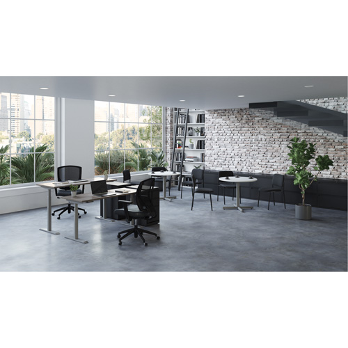 Table rectangulaire &agrave; hauteur r&eacute;glable Newland TGS INDUSTRIEL
