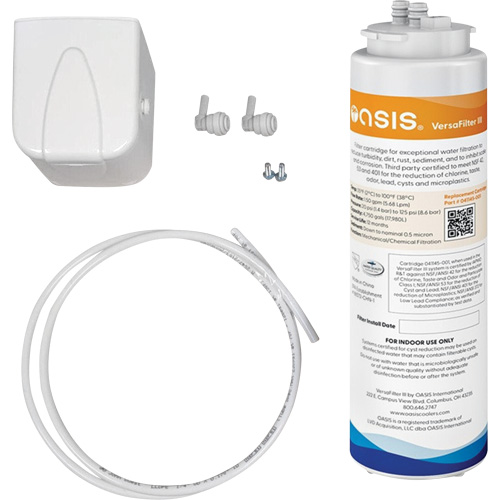 Trousse de filtre universel Versafilter III, Utilize avec Abreuvoirs OASIS/Remplisseurs de bouteille OASIS TGS INDUSTRIEL