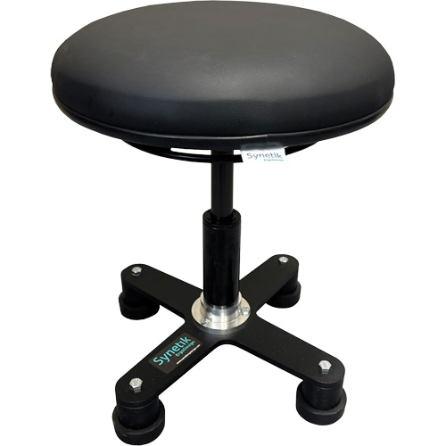 Tabouret ergonomique OmniStool, Mobile, Ajustable Hauteur, Capacit&eacute; 280 lb TGS INDUSTRIEL