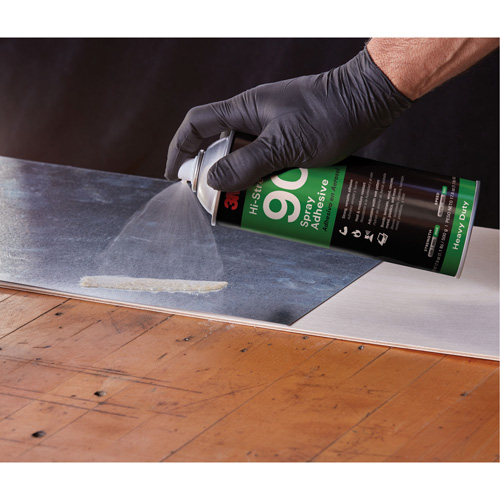 90 High Strength Adhesive, Clear, Aerosol Can TGS INDUSTRIEL
