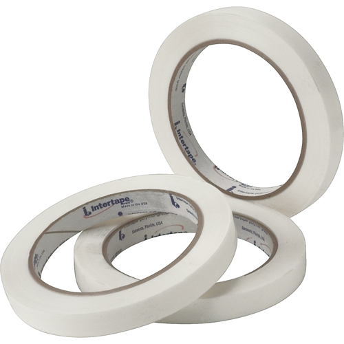 Ruban de cerclage polyvalent blanc, &eacute;paisseur 2,7 mils, 12 mm (47/100") x 54,864 m (180')  TGS INDUSTRIEL