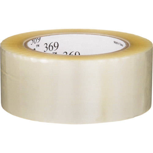 Tartan 369 Box Sealing Tape, Acrylic Adhesive, 1.6 mils, 48 mm (1-22/25") x 100 m (328') TGS INDUSTRIEL