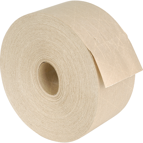 Ruban gomm&eacute; renforc&eacute;, 60 mm (2-9/25") x 137,2 m (450'), Kraft TGS INDUSTRIEL