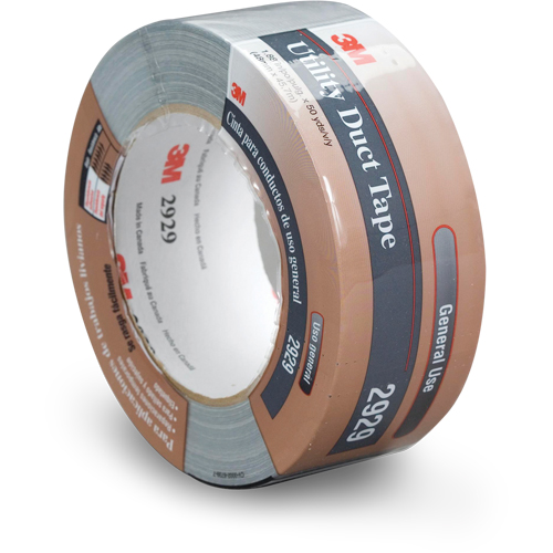 2929 Multi-Purpose Duct Tape, 6 mils, Silver, 48 mm (2") x 45.7 m (150') TGS INDUSTRIEL