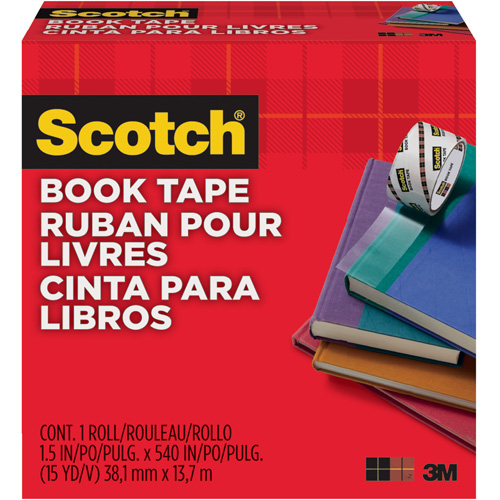 Ruban pour la r&eacute;paration de livres Scotch TGS INDUSTRIEL