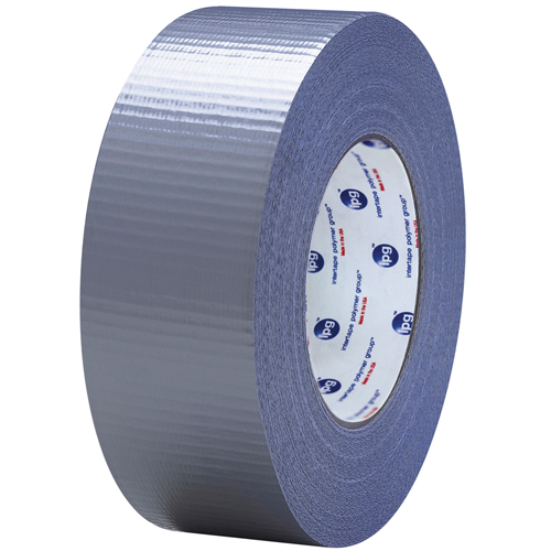 Utility Grade Duct Tape AC10, 7.5 mils, Silver, 48 mm (2") x 55 m (180') TGS INDUSTRIEL