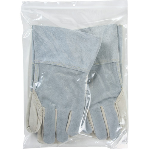 Poly Bags, Reclosable, 13" x 10", 2 mils TGS INDUSTRIEL