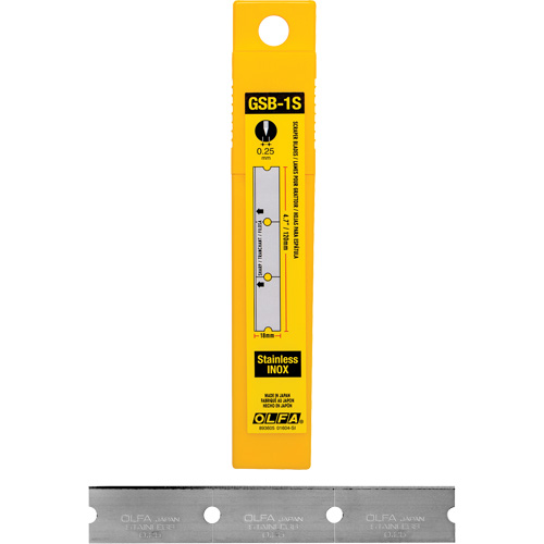 Glass Scraper Replacement Blades, Single Style TGS INDUSTRIEL