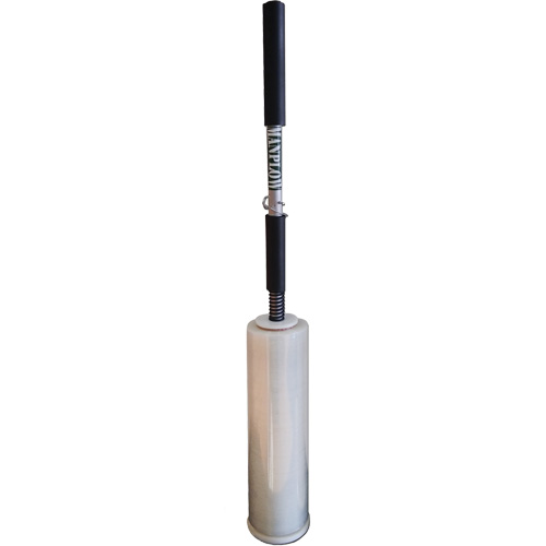 Short Handle Stretch Wrap Dispenser, Fits Rolls 12"-18" TGS INDUSTRIEL