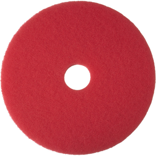 Tampon de lustrage de s&eacute;rie 5100, 12", Lustrage, Rouge TGS INDUSTRIEL