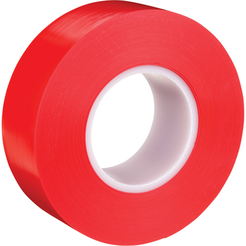 Ruban de marquage de planchers durable 971, 2" x 108', Vinyle, Rouge TGS INDUSTRIEL