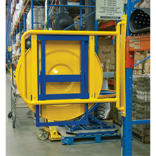 Strapping Dispenser, Polyester/Steel/Polypropylene Straps, 16"/8" Core Dia., 3"/8"/6" Roll Width TGS INDUSTRIEL