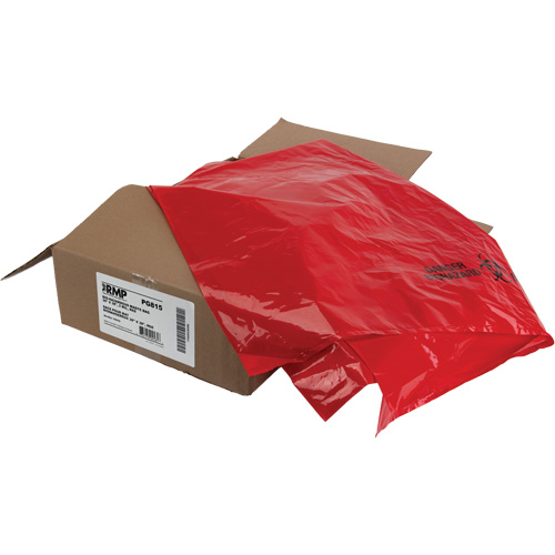 Sacs &agrave; d&eacute;chets, Biorisque, 38" lo x 30" la, 2 mils TGS INDUSTRIEL