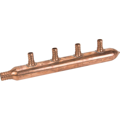 Ten Branch Manifold, 3/4" Dia., Copper TGS INDUSTRIEL