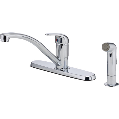 Robinet de cuisine avec pulv&eacute;risateur s&eacute;rie Pfirst TGS INDUSTRIEL