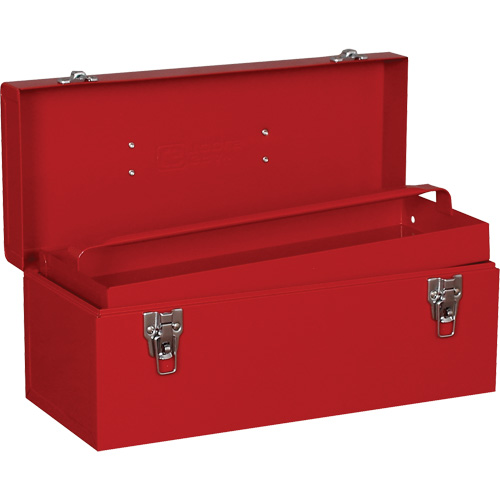 Coffre &agrave; outils &agrave; usages multiples, 7" P x 16" la x 7-1/2" h, Rouge TGS INDUSTRIEL