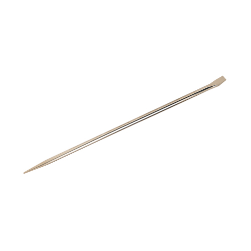 Nickel-Plated Pry Bar, 1-1/4" W, 42" L TGS INDUSTRIEL