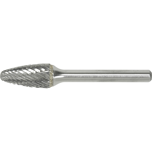 Solid Carbide Burr, SF-11, 1/8" Dia., 1/2" Depth of Cut TGS INDUSTRIEL
