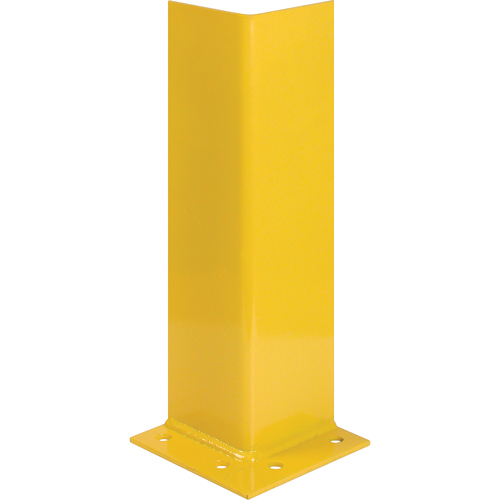 Protecteurs pour montants, Acier, 7" la x 7" p x 12" h, Jaune s&eacute;curit&eacute; OSHA TGS INDUSTRIEL